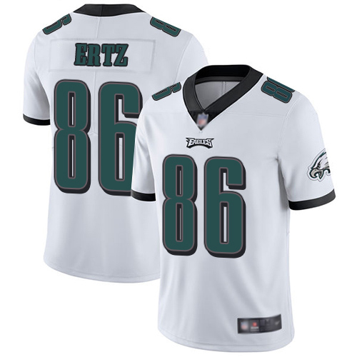 Men Philadelphia Eagles #86 Zach Ertz White Vapor Untouchable NFL Jersey Limited Player Football